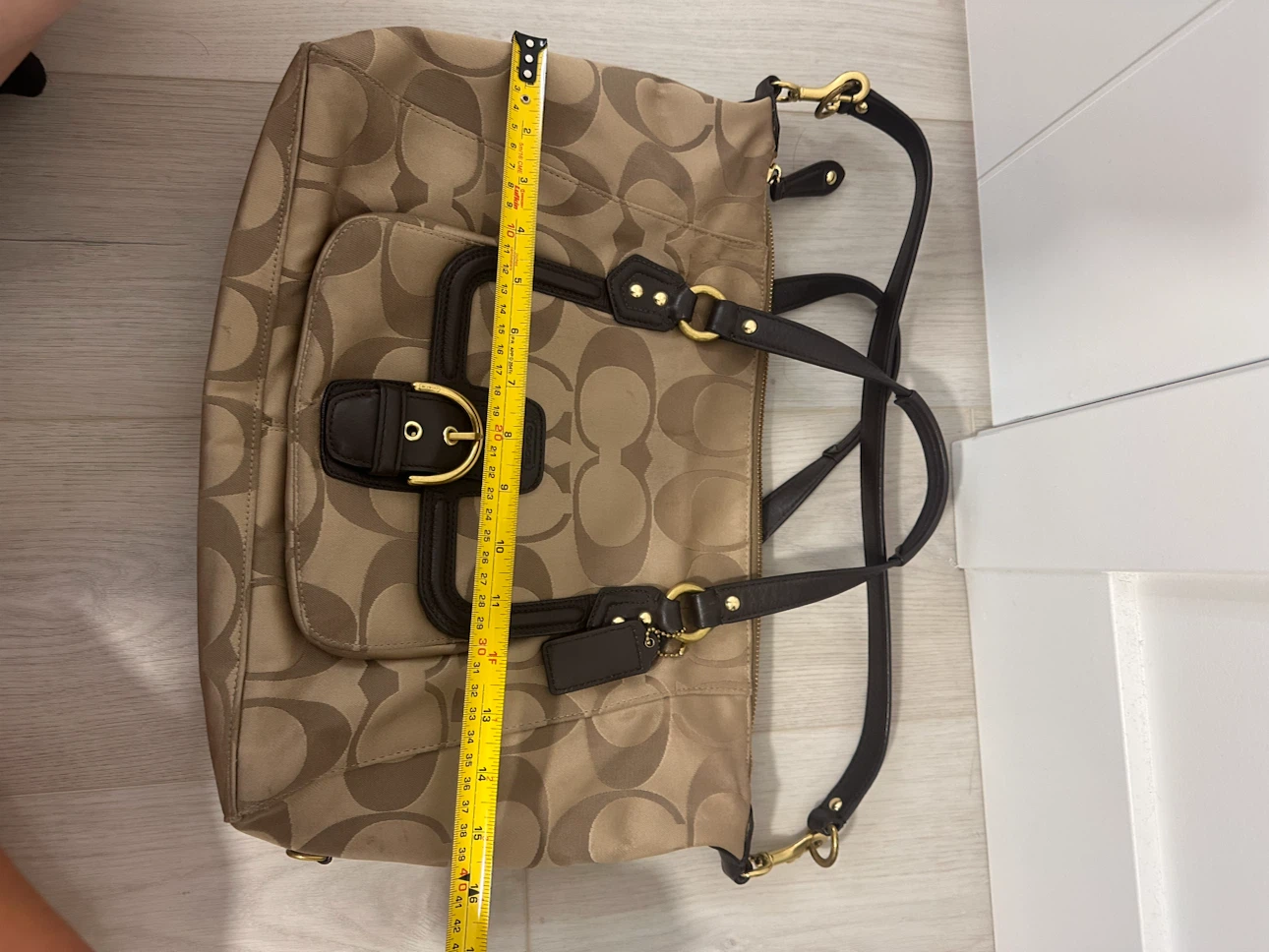 Coach Signature Canvas Tote Bag - photo 4