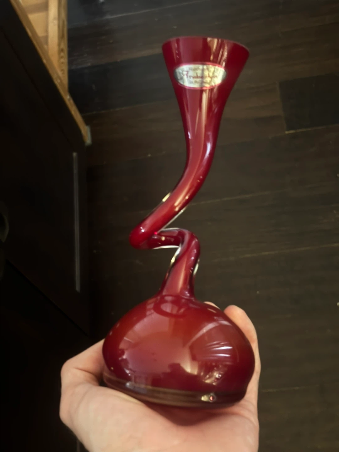 Arabeska Handmade Glass Vase