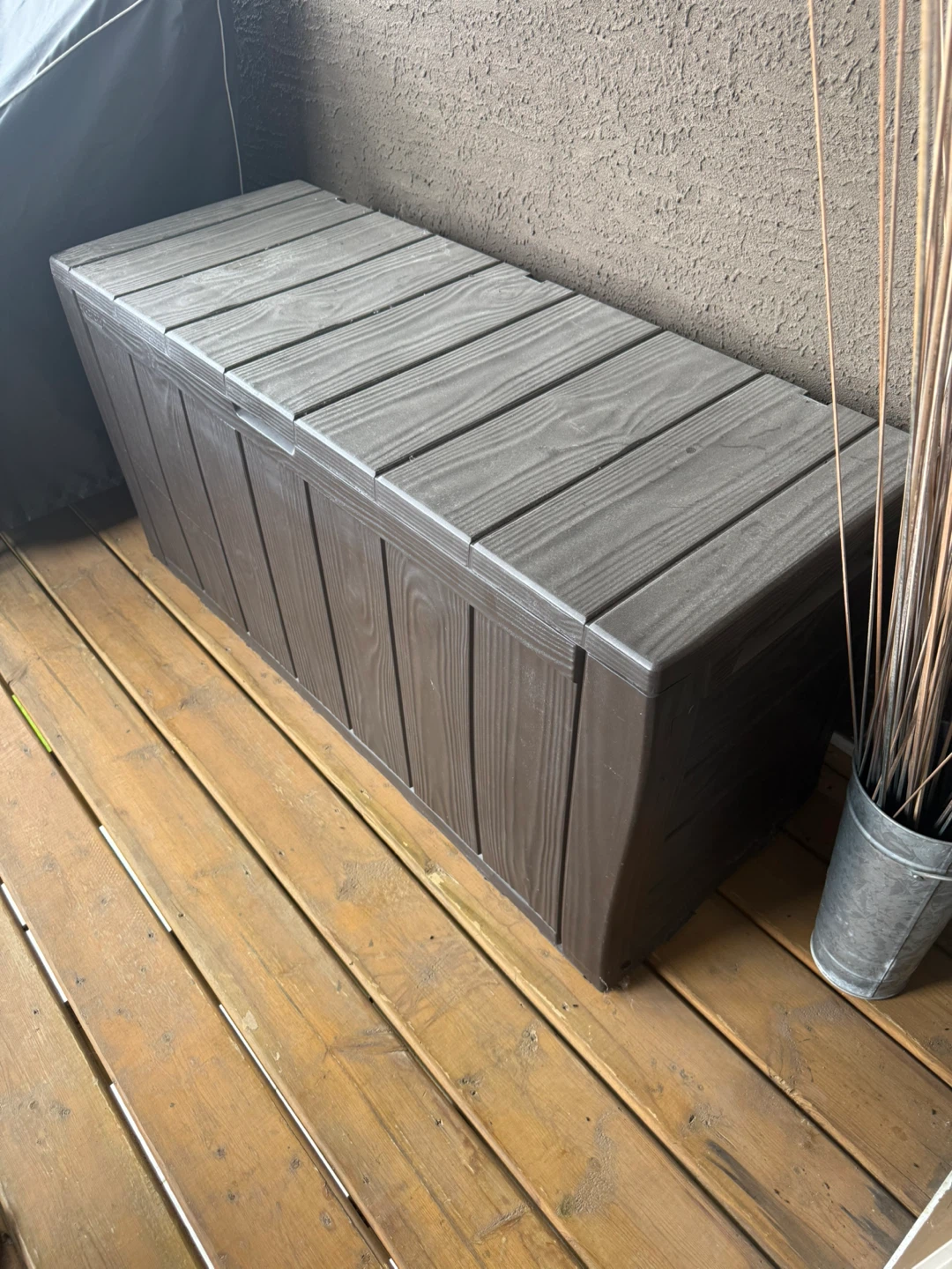 Wicker Patio Furniture Set with Storage Box - photo 2