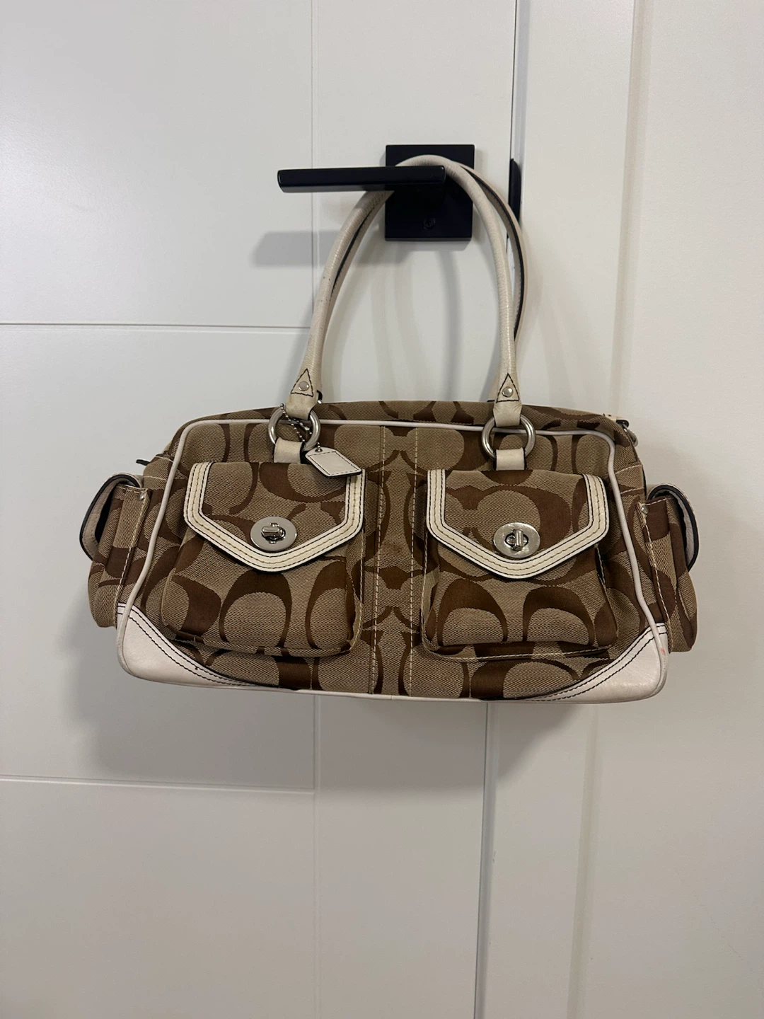 Coach Signature Canvas Handbag