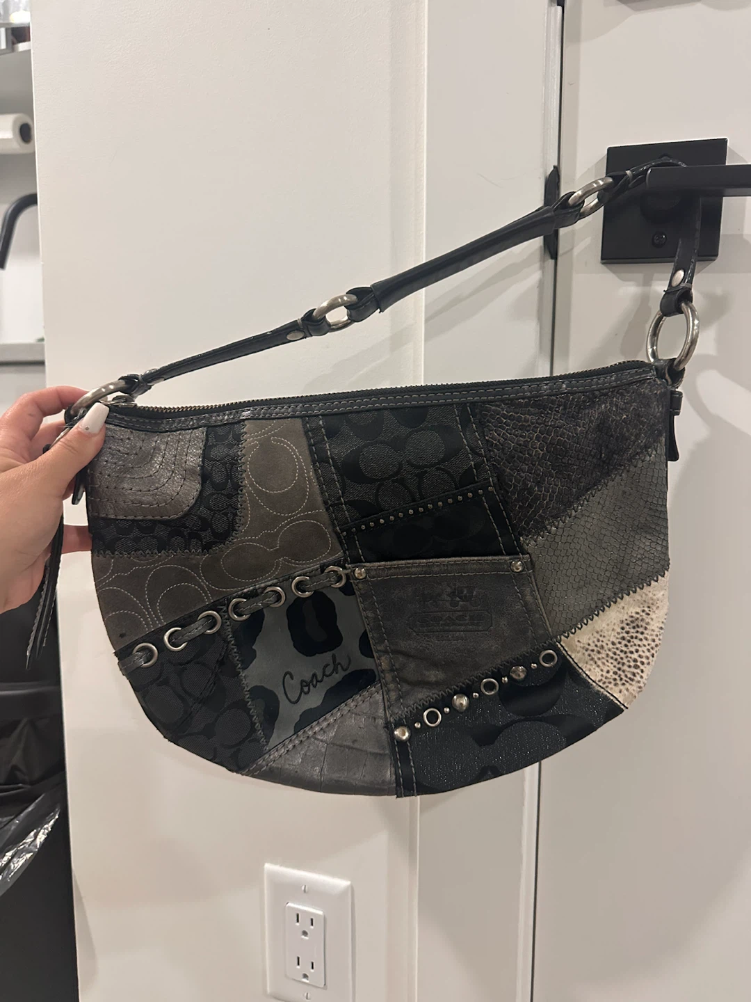 Coach Patchwork Shoulder Bag