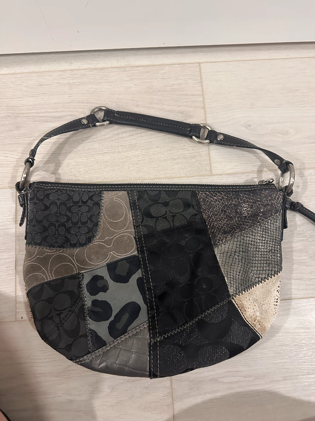Coach Patchwork Shoulder Bag - photo 2