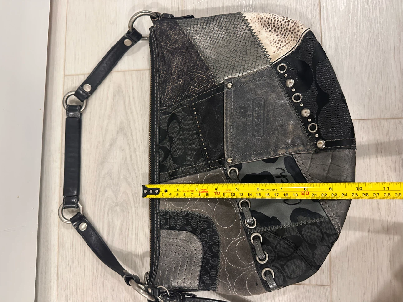 Coach Patchwork Shoulder Bag - photo 3