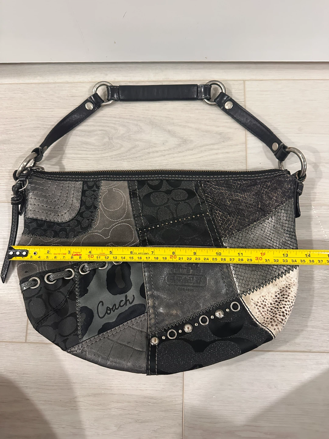 Coach Patchwork Shoulder Bag - photo 4