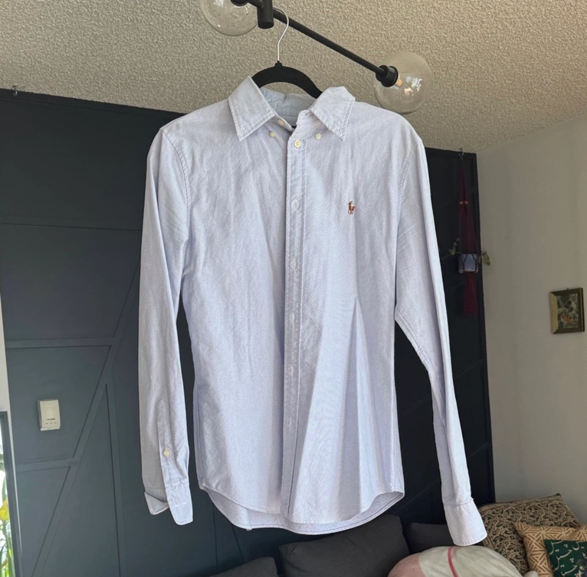 Ralph Lauren Custom Fit Shirt Light Blue