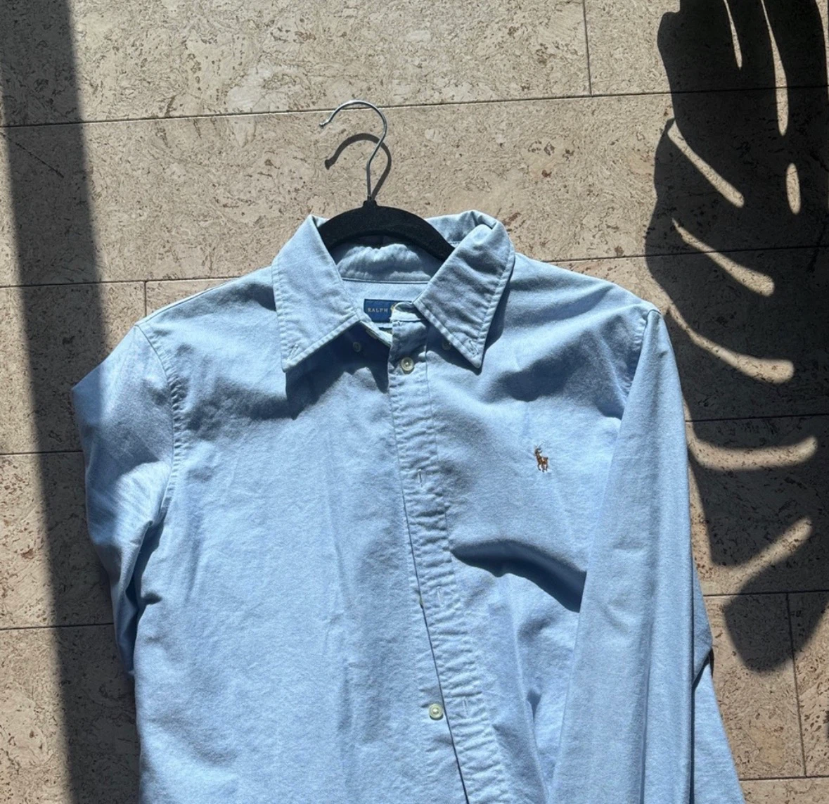 Ralph Lauren Custom Fit Shirt Light Blue - photo 4