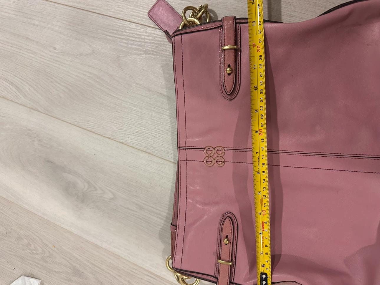 Coach Pink Leather Shoulder Bag - photo 4