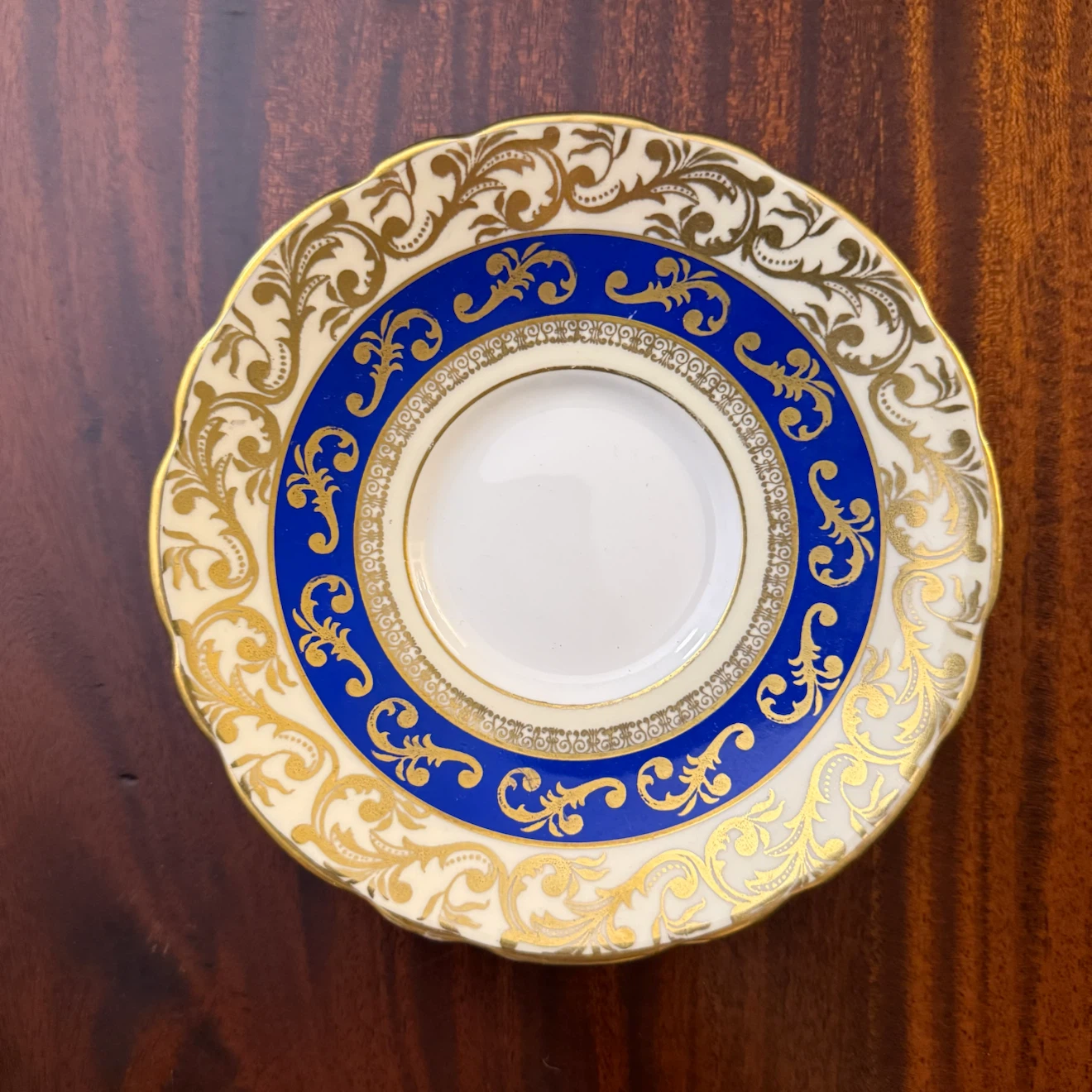 Royal Stafford royal blue/gold teacup - photo 3