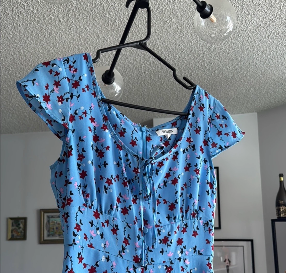 BB Dakota Blue Floral Dress - photo 3