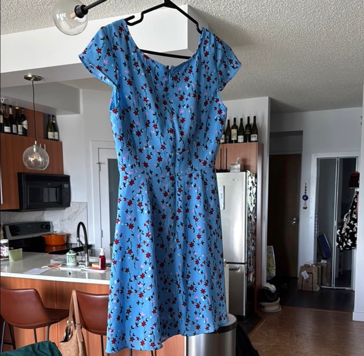 BB Dakota Blue Floral Dress - photo 5