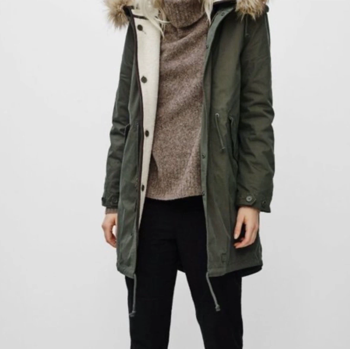 Community Olive Green Parka