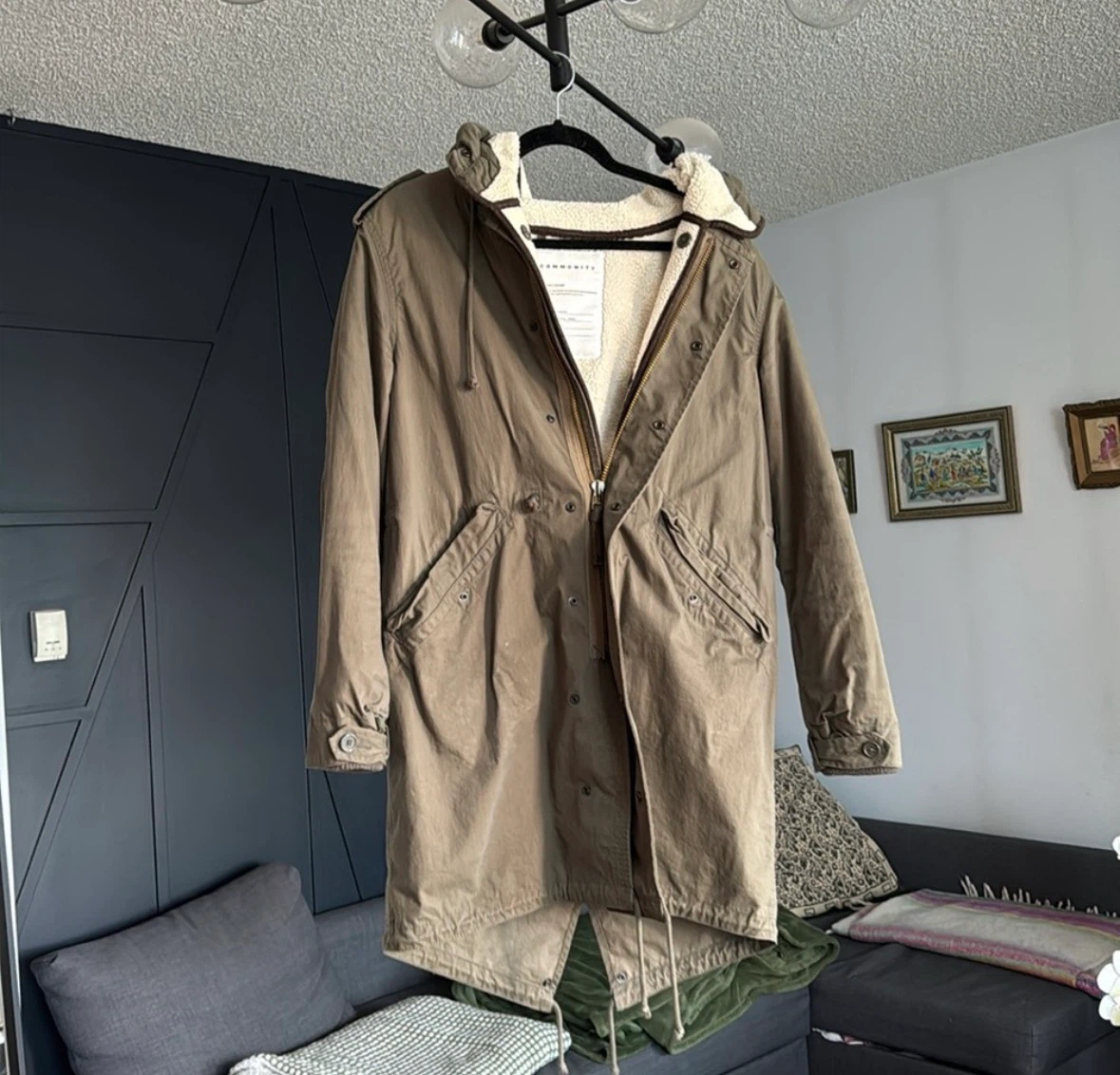 Community Olive Green Parka - photo 2