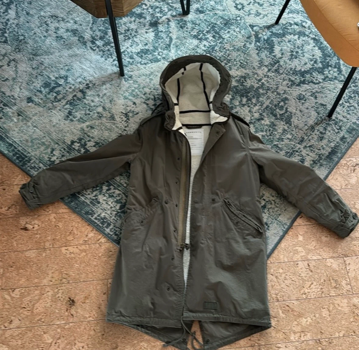 Community Olive Green Parka - photo 5
