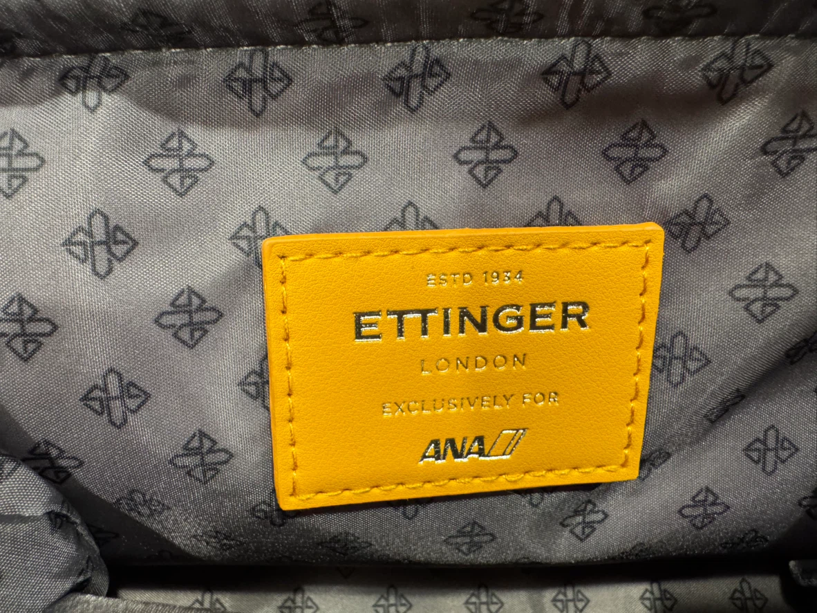 Ettinger London ANA Travel Pouch (EMPTY) - photo 3