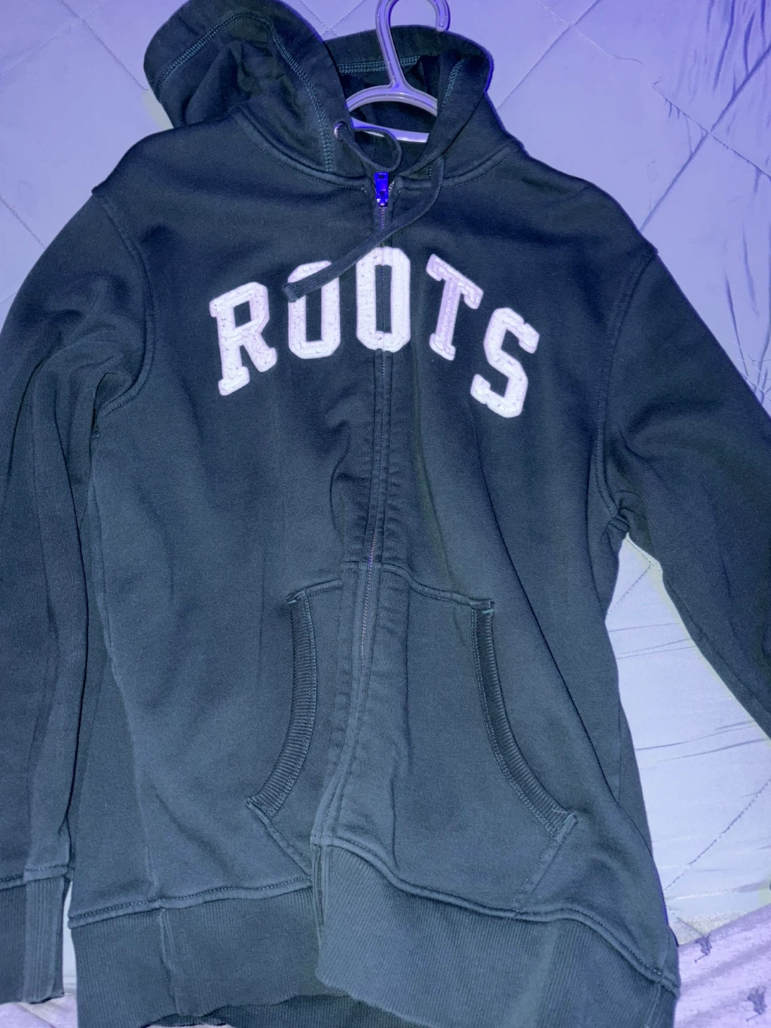 Roots Full-Zip Hoodie - Dark Green