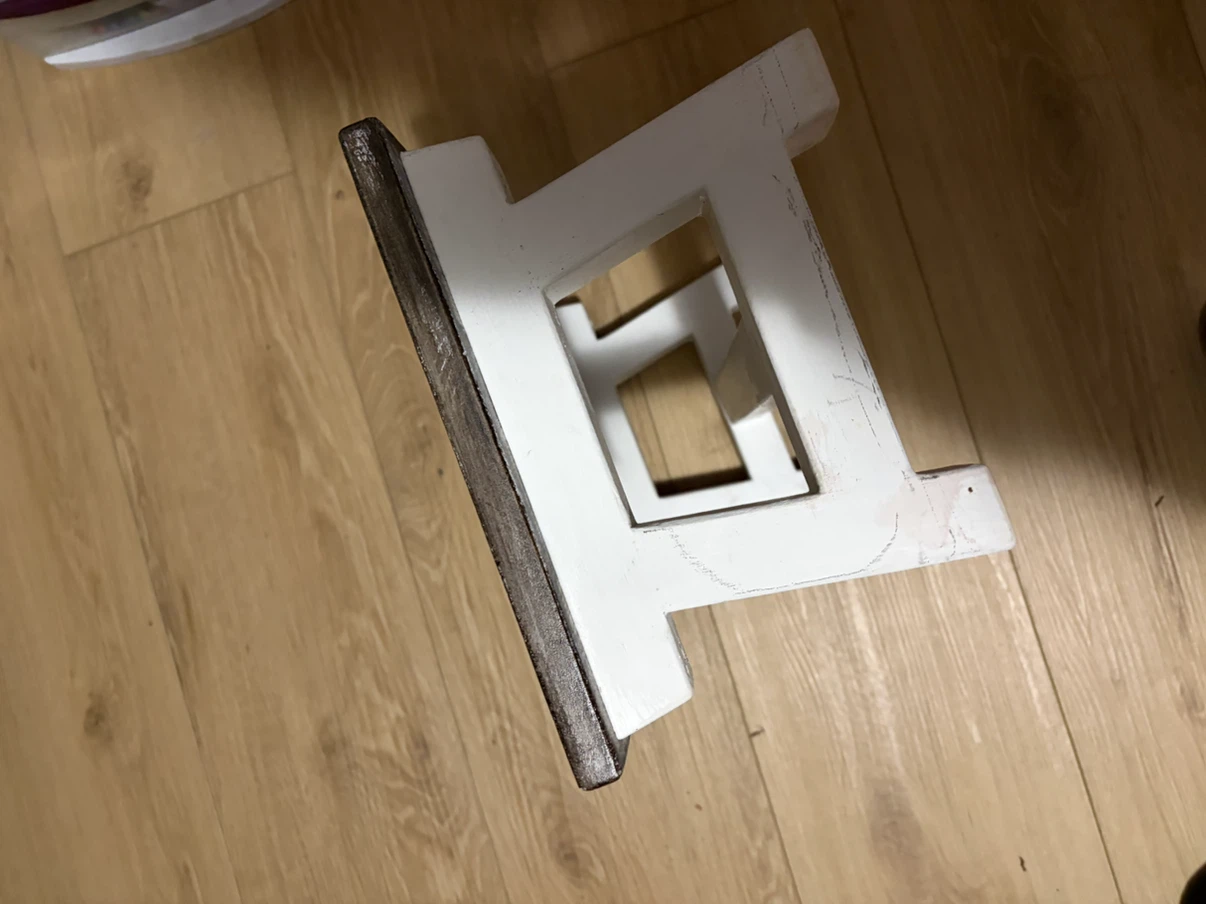 Rustic Raised Pet Bowl Stand - photo 3