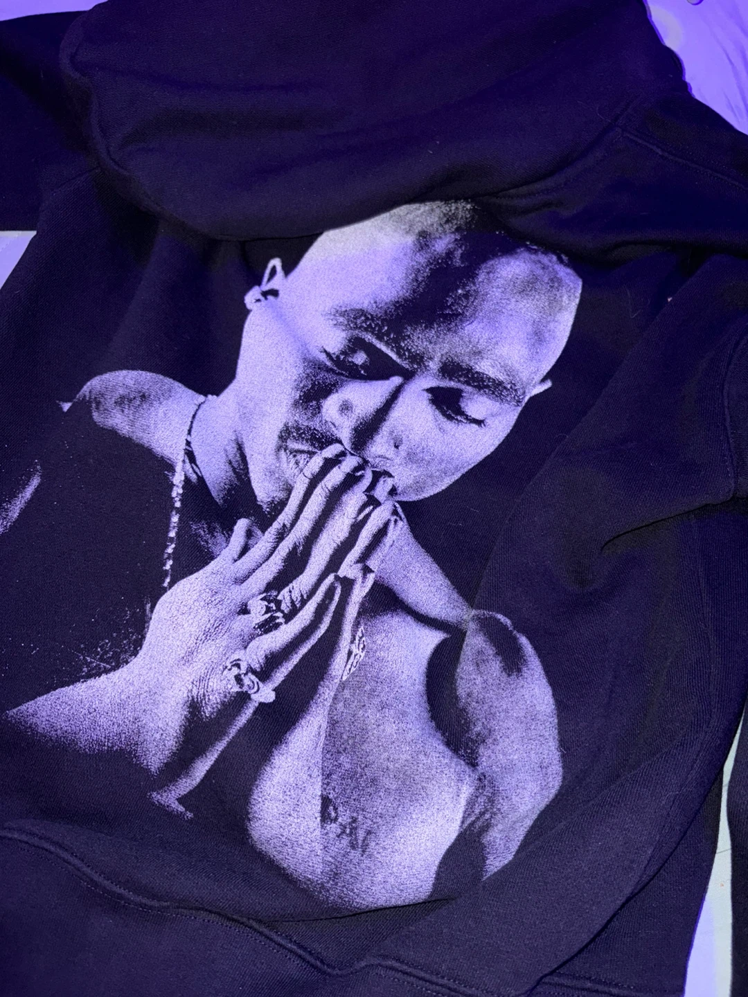 H&M Tupac Black Hoodie - photo 2