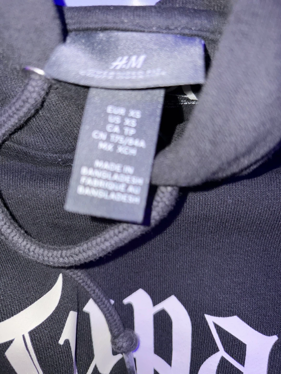 H&M Tupac Black Hoodie - photo 3
