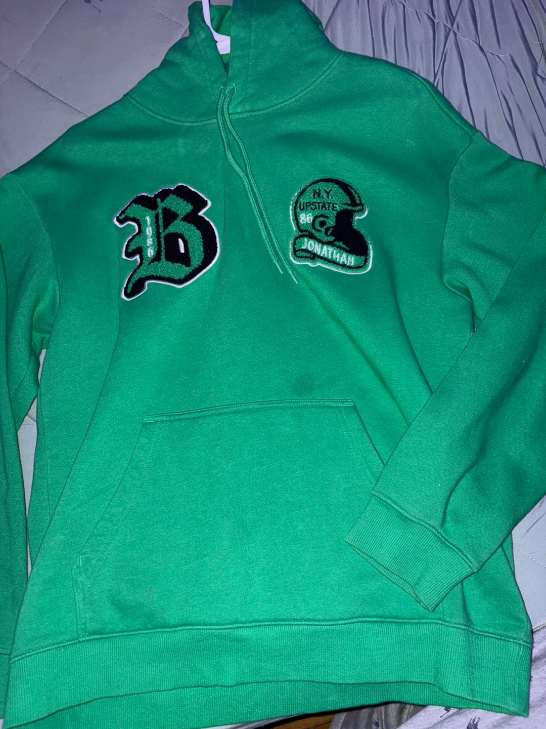 Green U.S. Football League Champs Hoodie