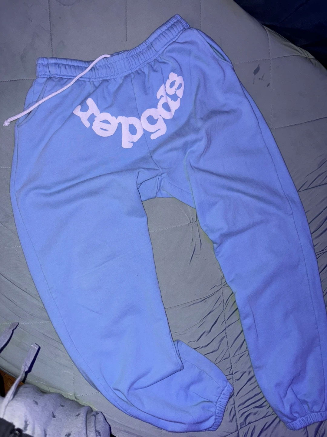 SP5DER Sweatpants Light Blue