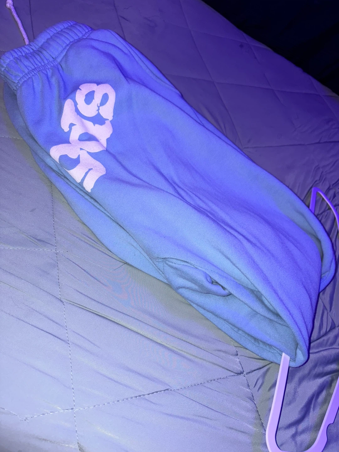 SP5DER Sweatpants Light Blue - photo 3