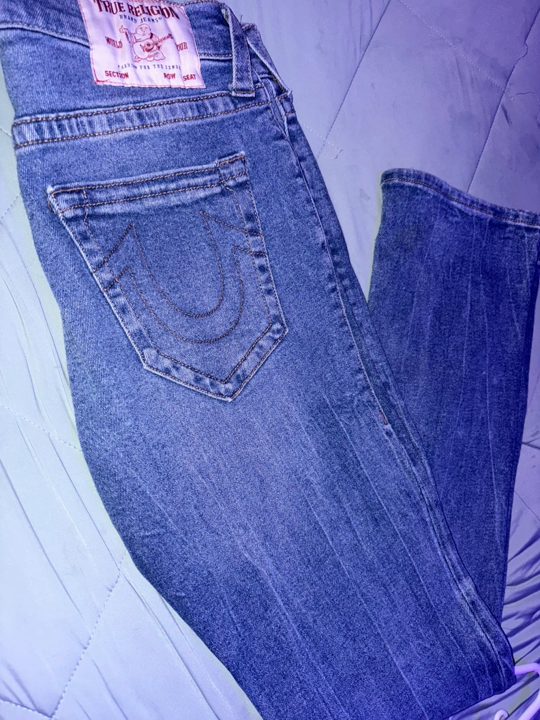 True Religion Ricky Relaxed Straight Jeans