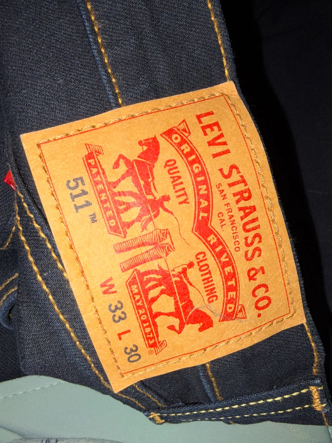 Levi's 511 Slim Fit Jeans W33 L30 - photo 5