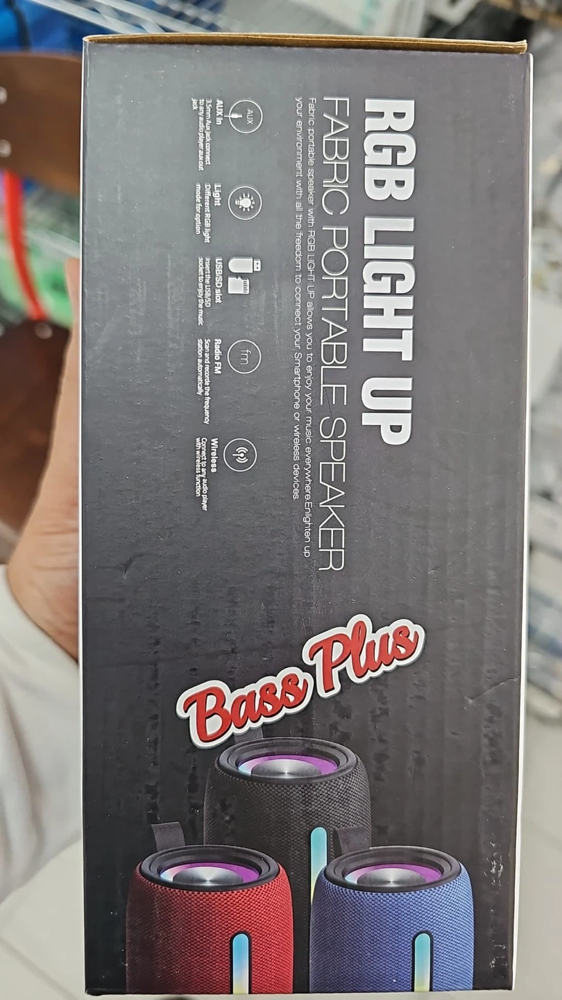Brodu BTS-1822 RGB Fabric Portable Speaker - photo 2