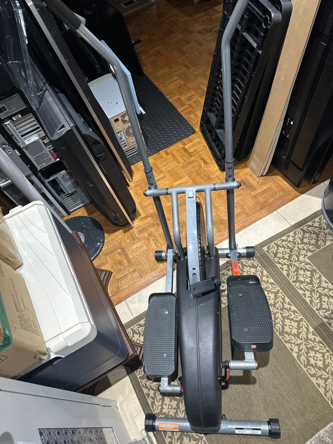 Exerpeutic Compact Elliptical Cardio Machine - photo 2