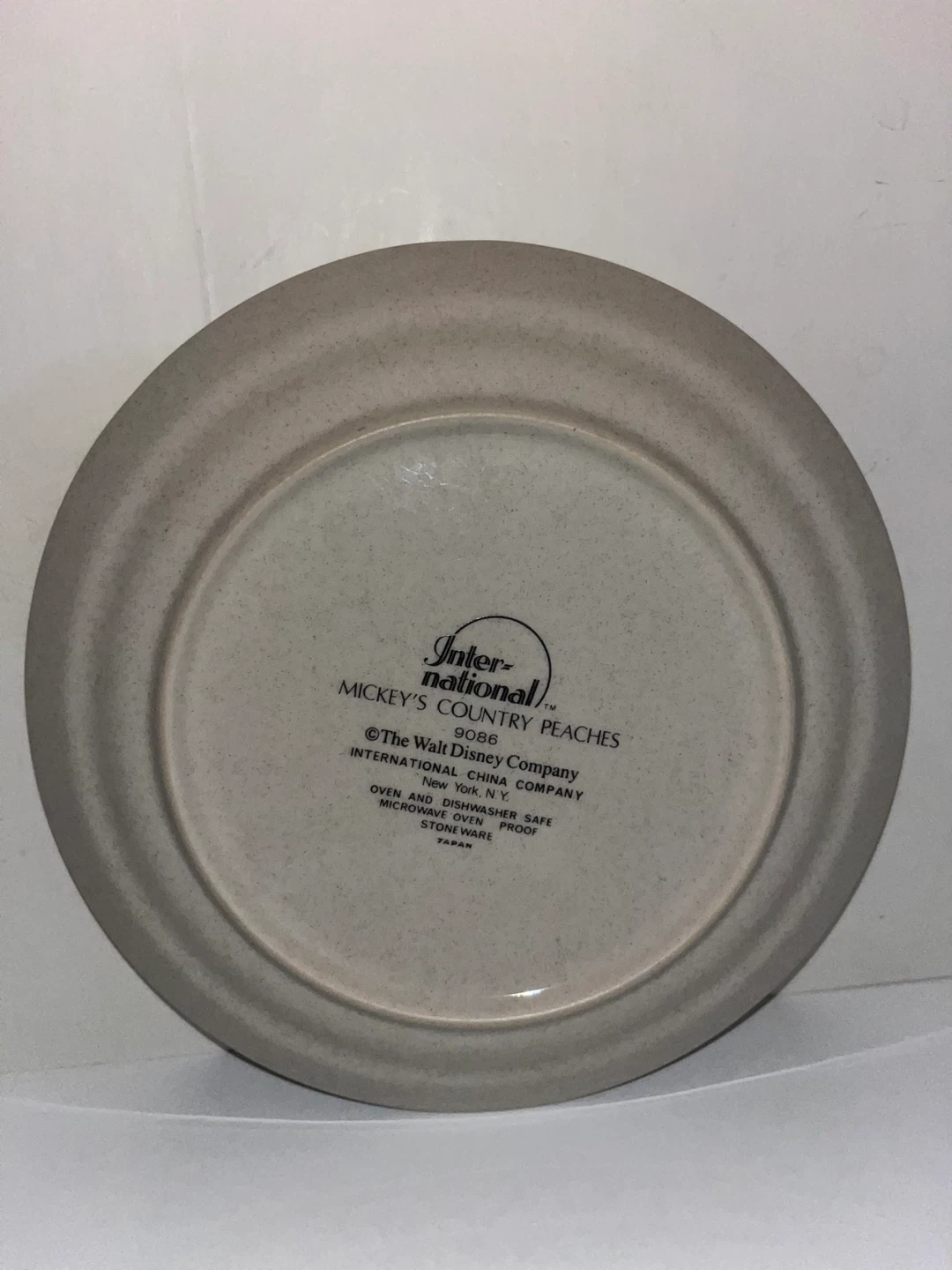 International China Mickey's Country Peaches Plate - photo 3