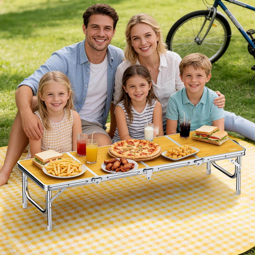 Anbte Portable Folding Picnic Table - photo 2