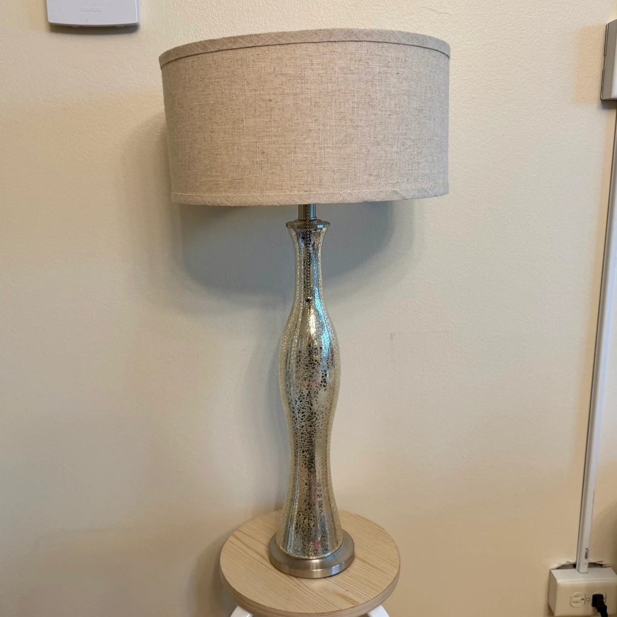 Mercury Glass Table Lamp