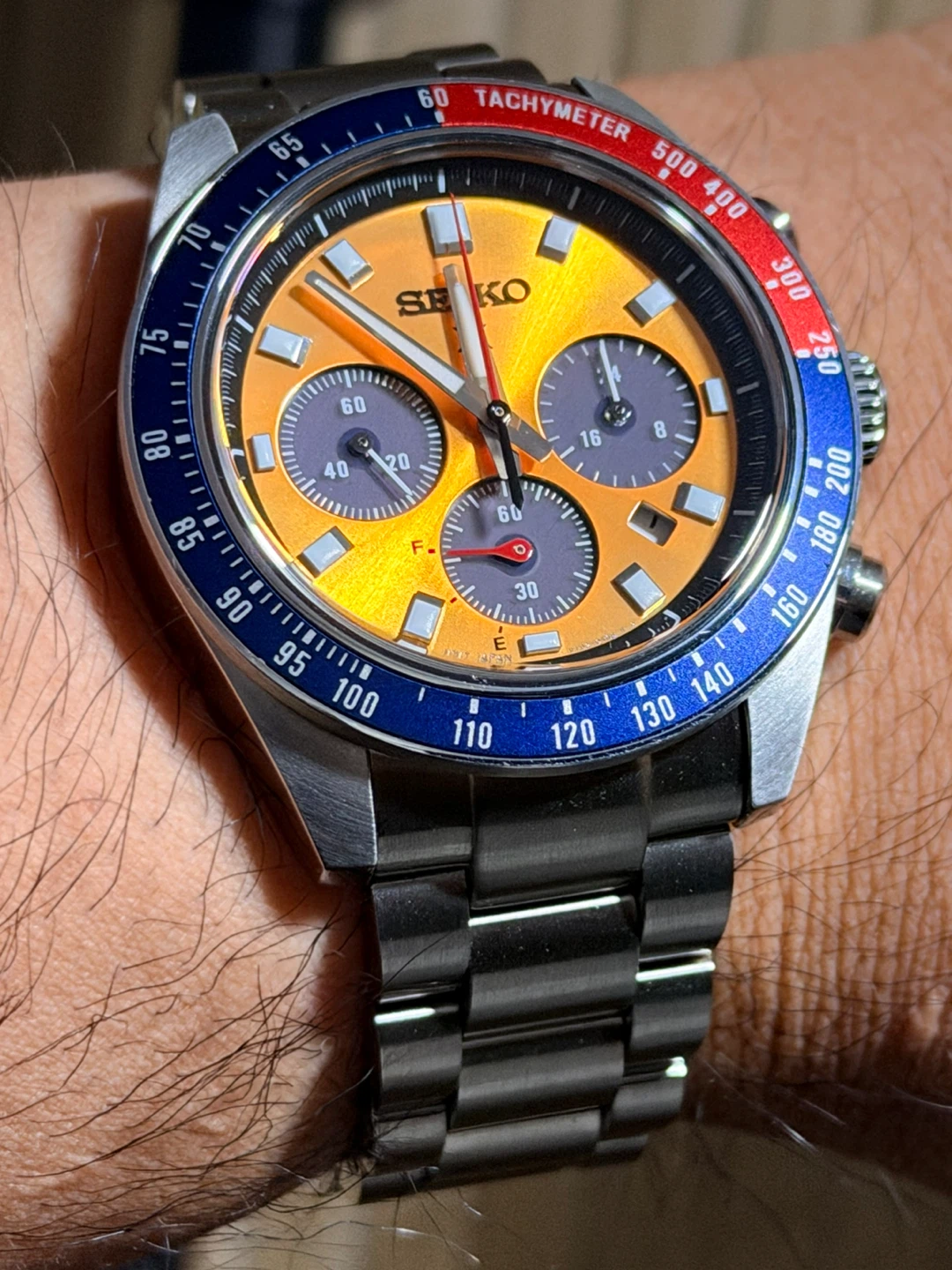 Seiko Prospex Speedtimer Solar Chronograph