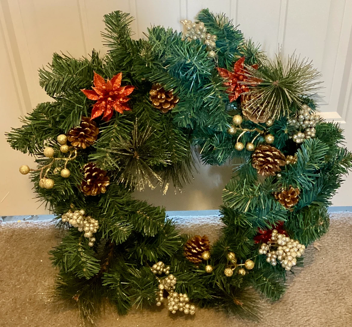 Set of 2 Christmas Wreaths - photo 3