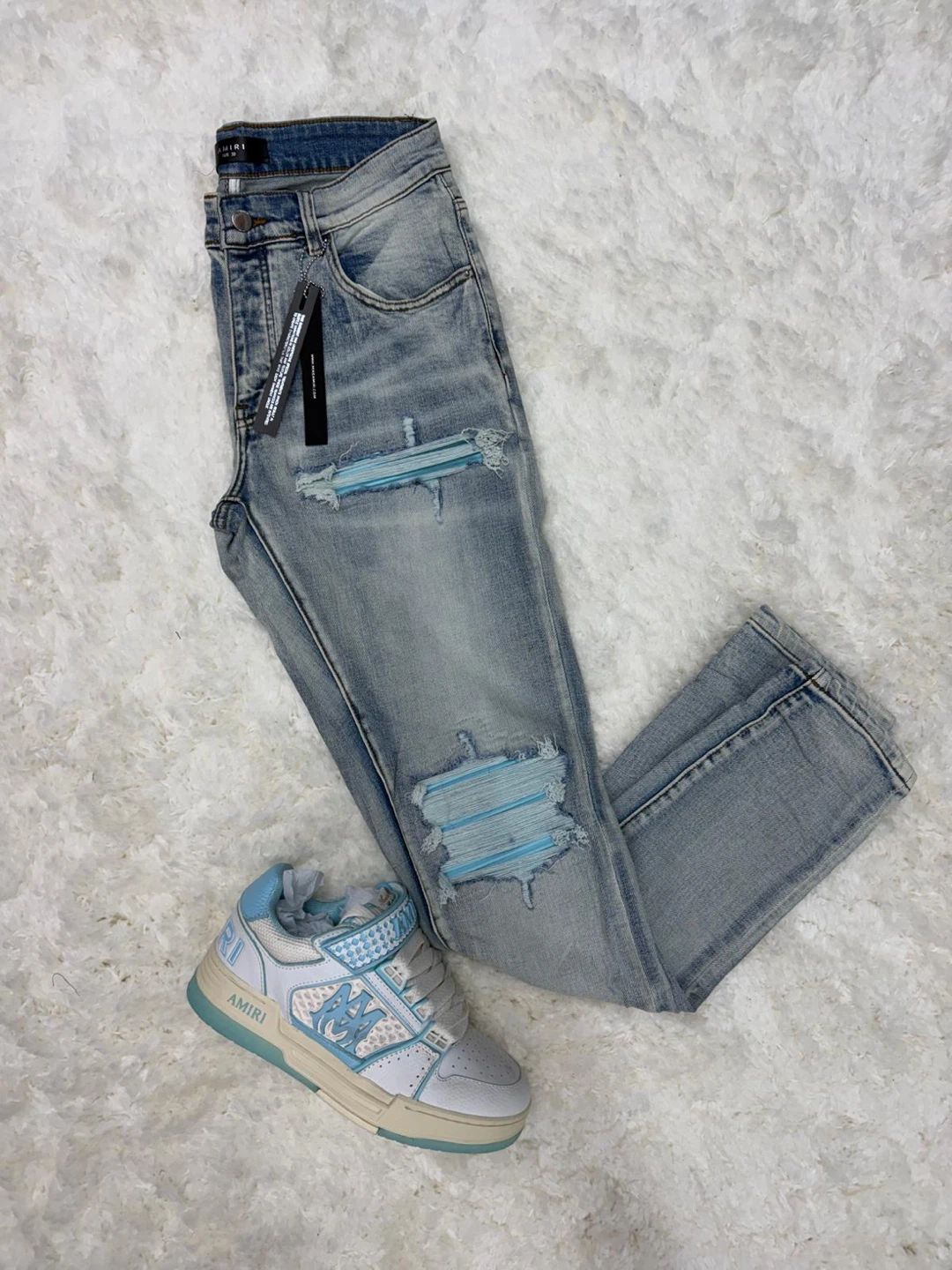 Amiri Distressed Denim Jeans