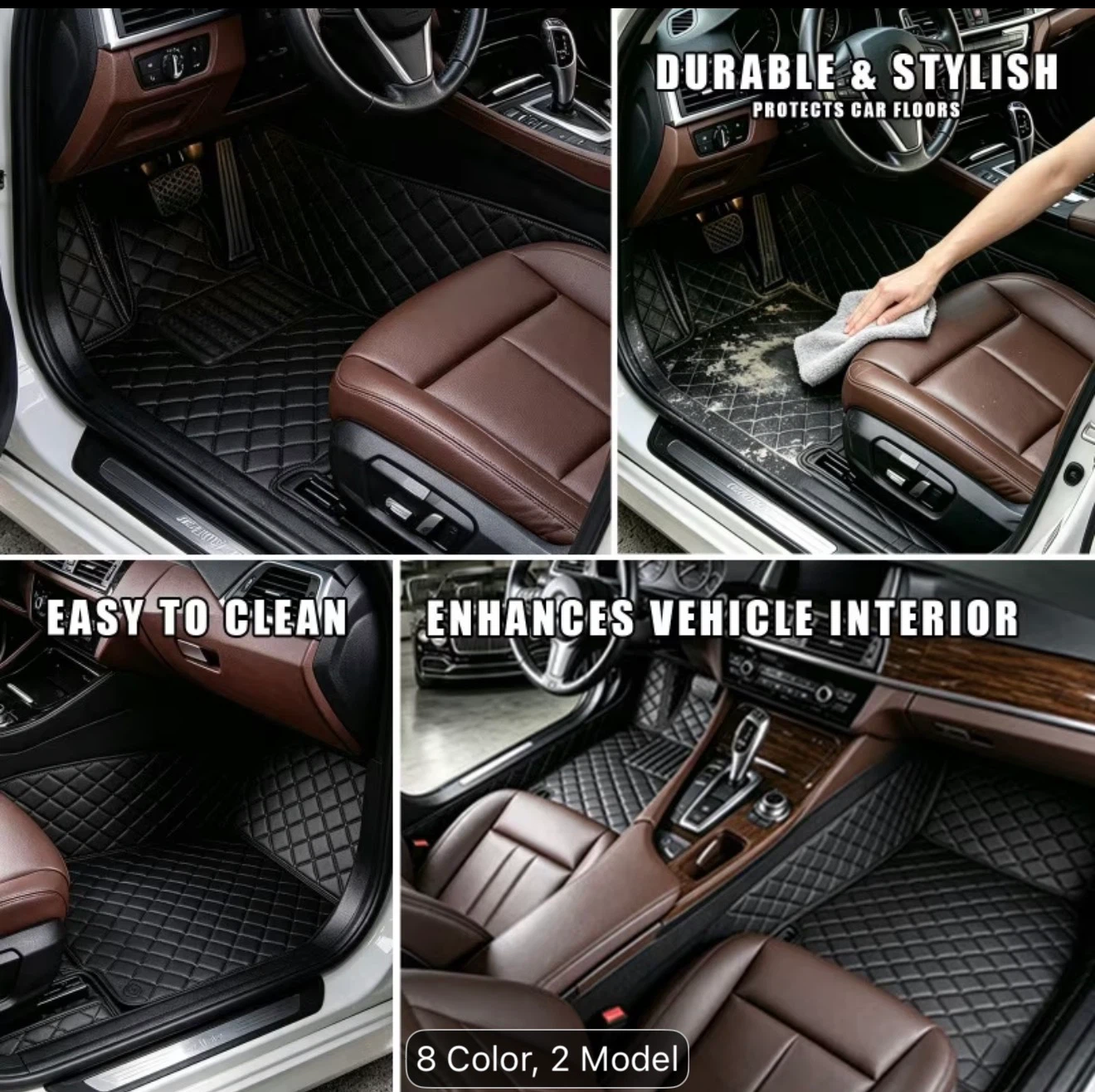 Woyou Car Floor Mats for Toyota Camry 2024-2025 - photo 2
