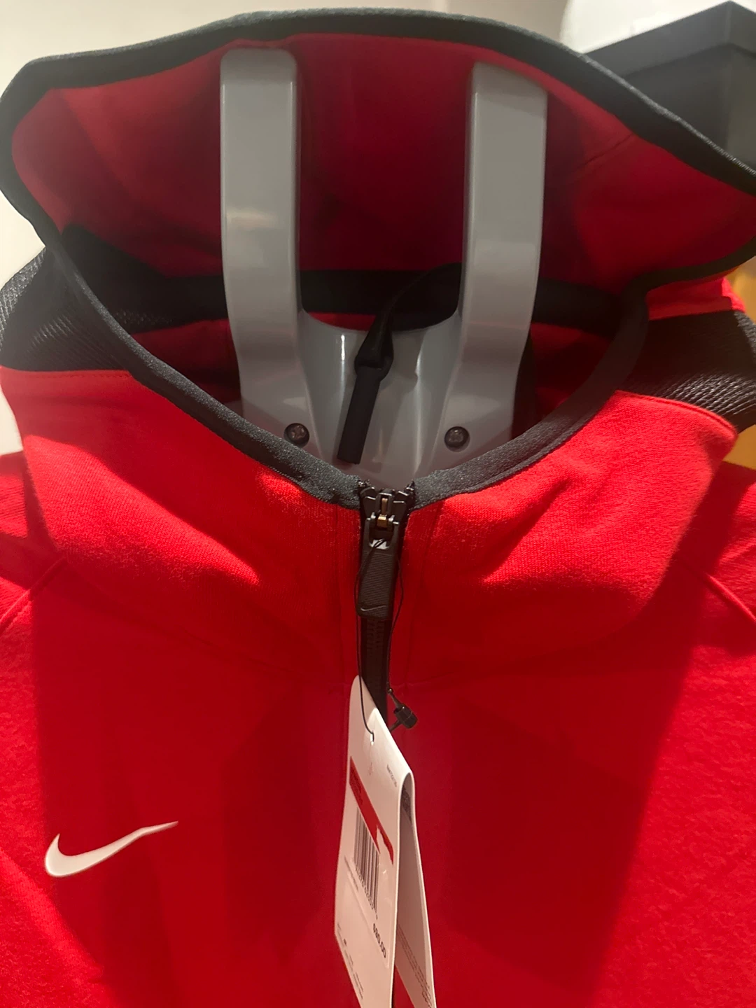 Nike Dri-FIT Women's Hoodie - Red - Size Large - photo 4