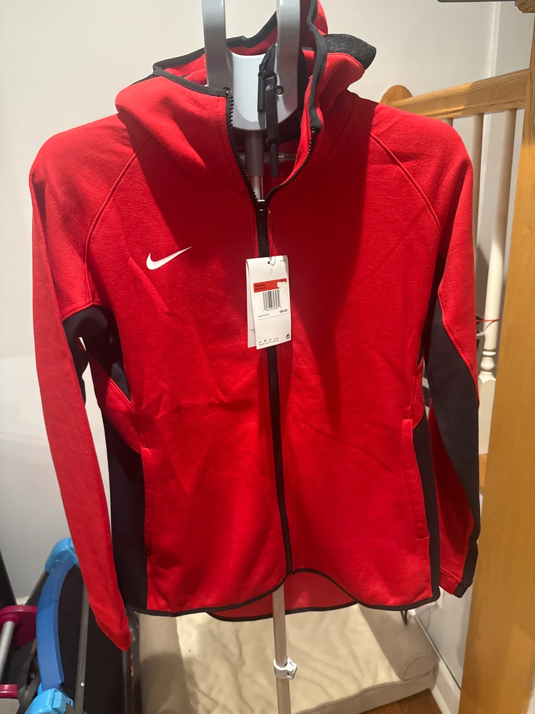Nike Dri-FIT Women's Hoodie - Red - Size Large - photo 5