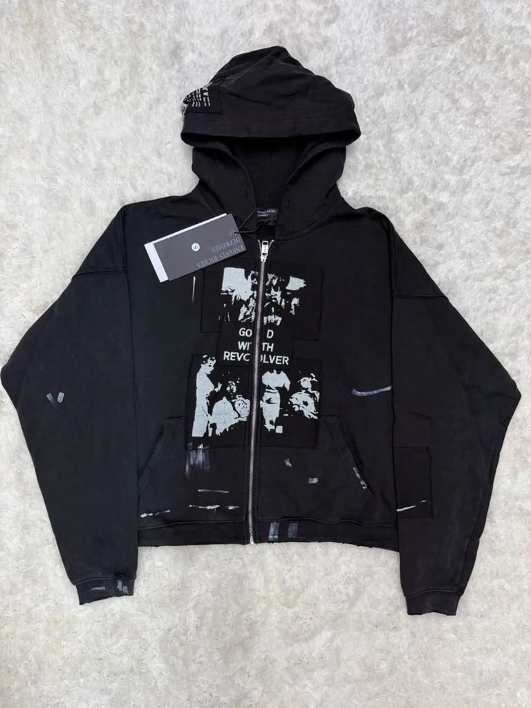 Enfants Riches Déprimés God With Revolver Zip Hoodie