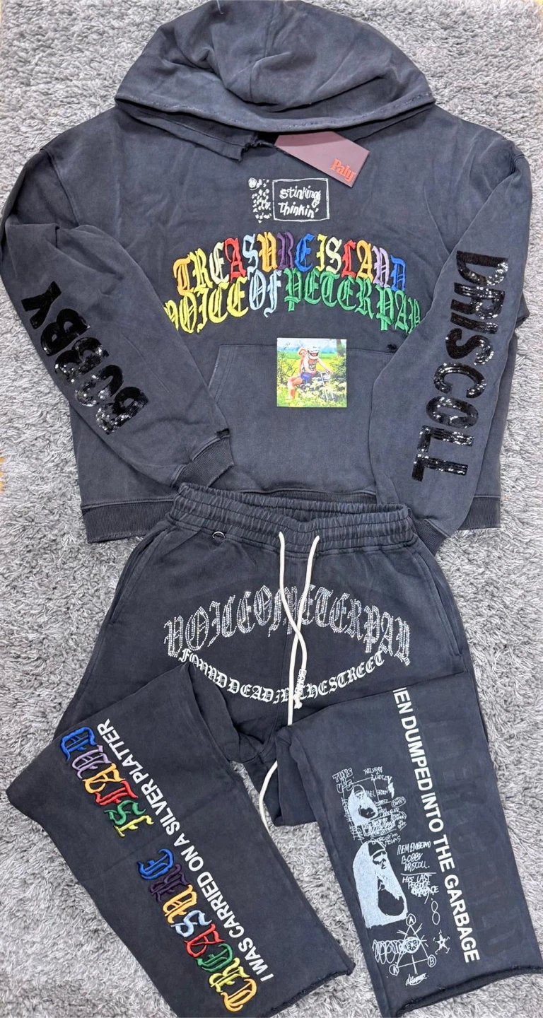 Paly Treasure Island Hoodie and Sweatpants Set