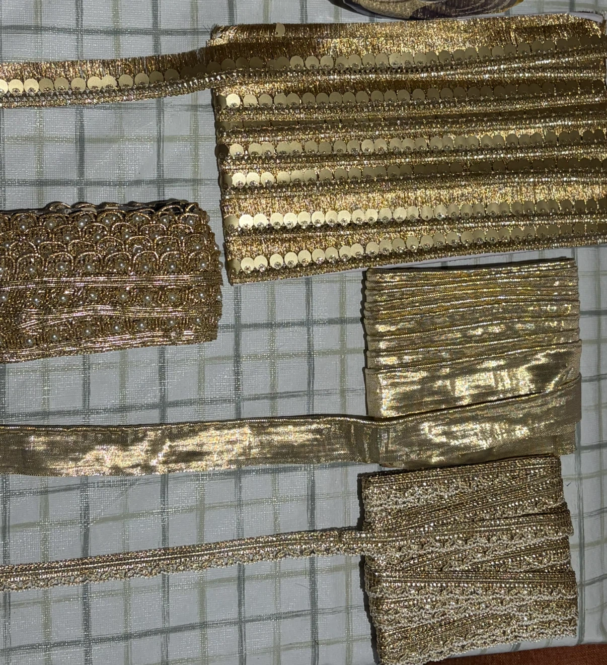 Gold Decorative Ribbon trims $10 for 1