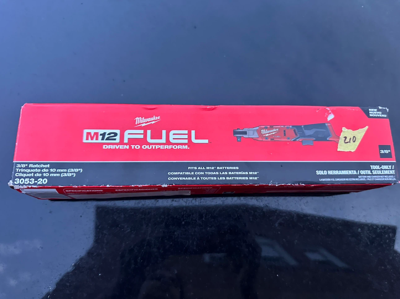 Firm price Milwaukee M12 FUEL 3/8" Ratchet (Tool Only)