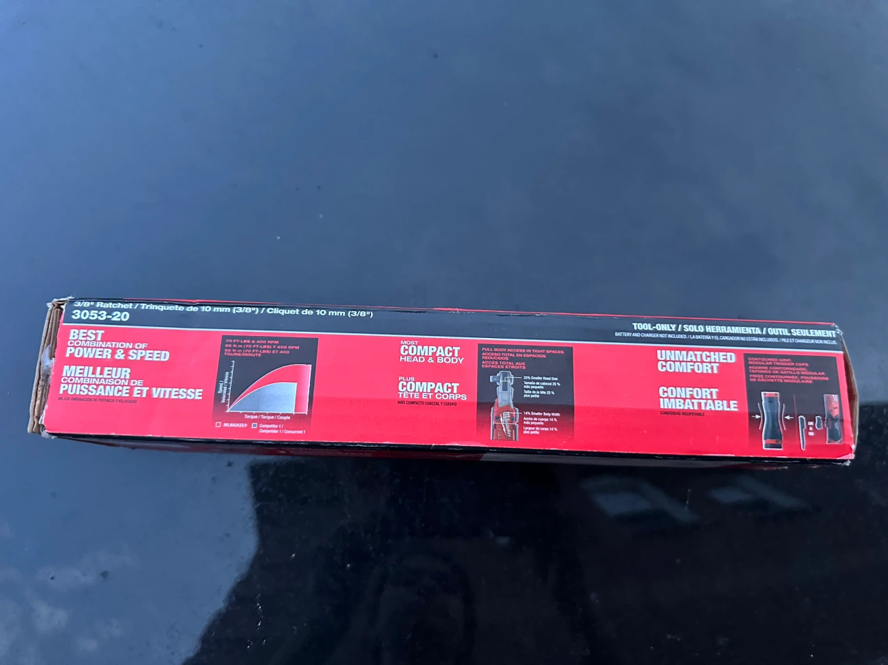 Firm price Milwaukee M12 FUEL 3/8" Ratchet (Tool Only) - photo 2