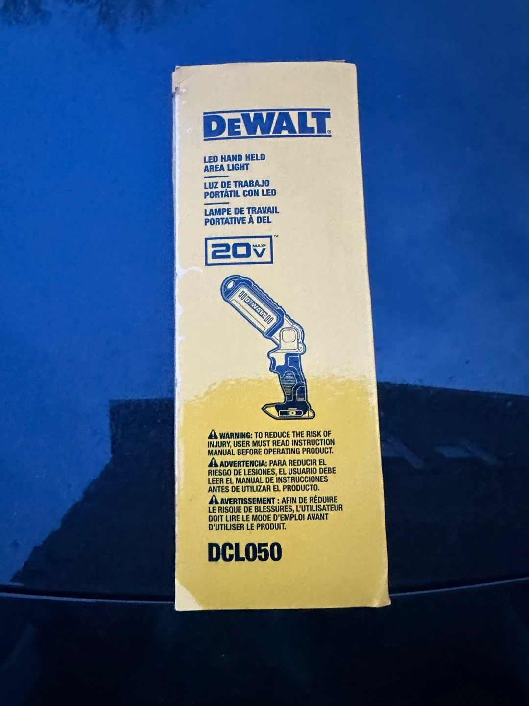 Firm price DeWalt 20V Max LED Hand Held Area Light DCL050 - photo 2