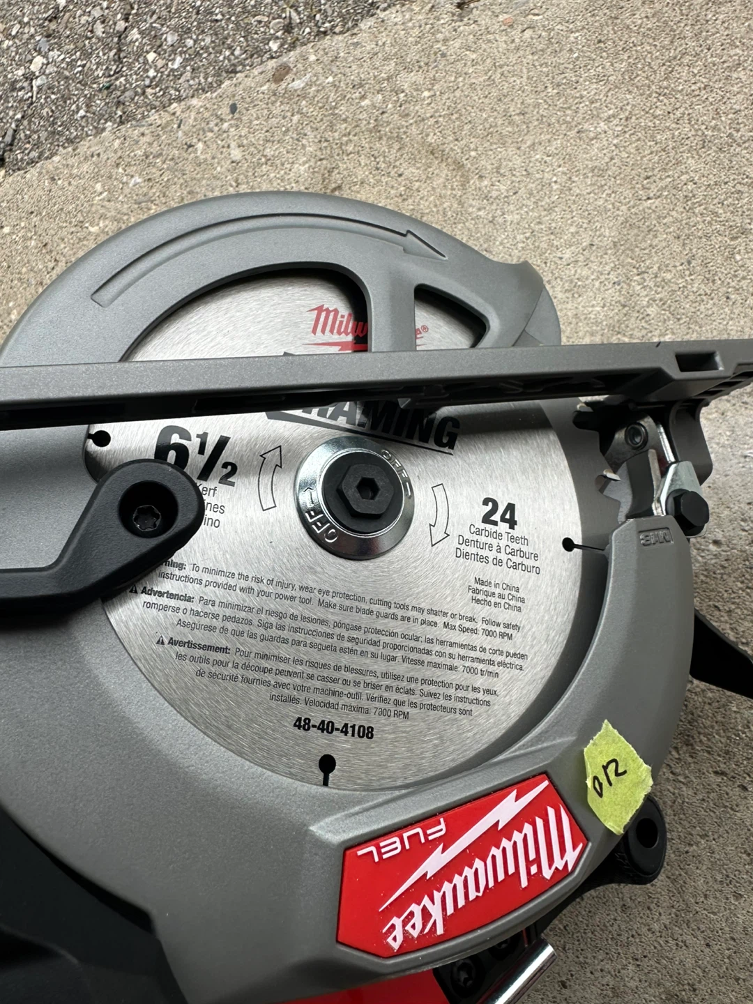 Firm price Milwaukee M18 FUEL 6-1/2" Circular Saw - photo 2