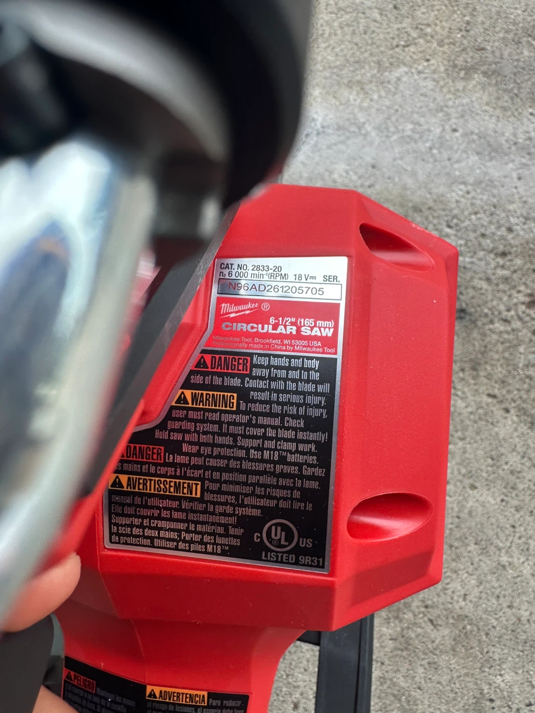 Firm price Milwaukee M18 FUEL 6-1/2" Circular Saw - photo 3