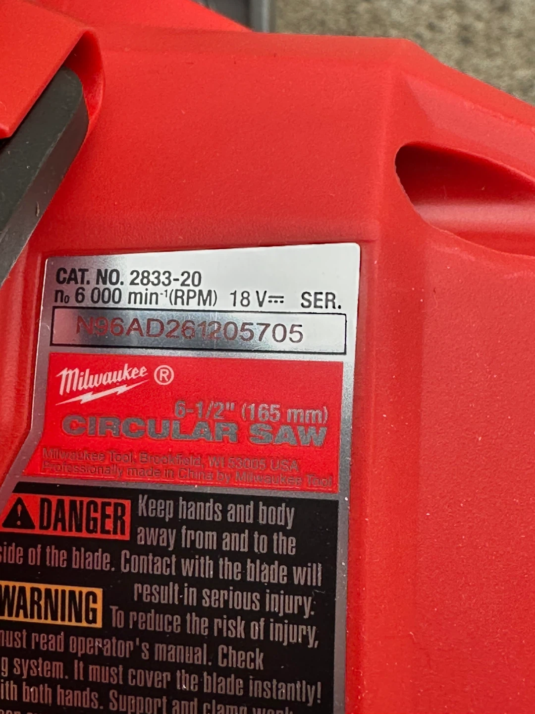 Firm price Milwaukee M18 FUEL 6-1/2" Circular Saw - photo 4