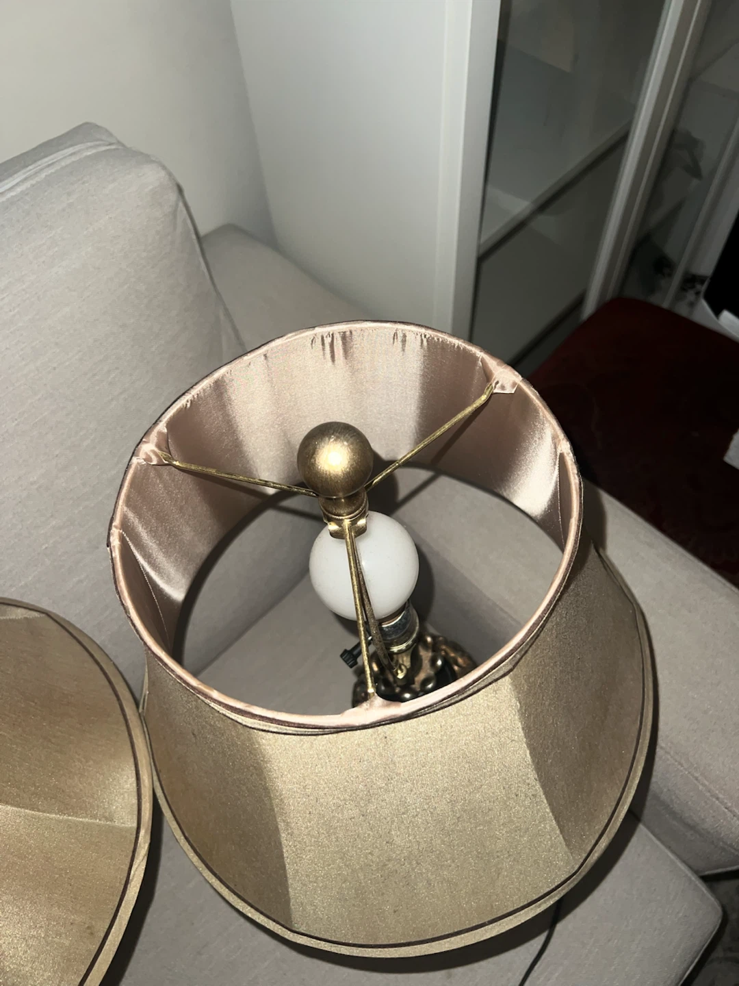 Set of two decorative table lamps - photo 3