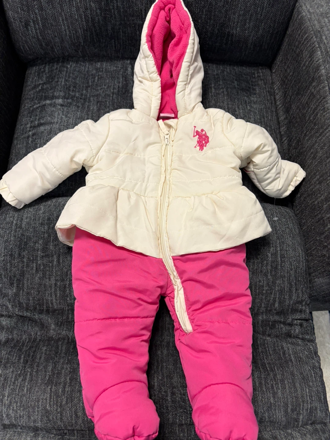 U.S. Polo Assn. Baby Snowsuit 3-6M