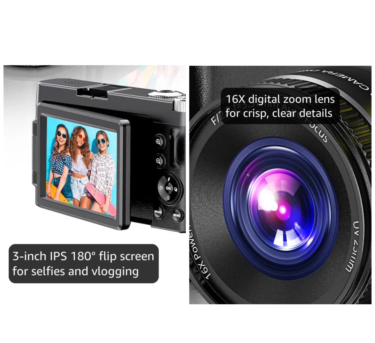 Brand new 4K Digital Camera for Photography Autofocus - photo 4